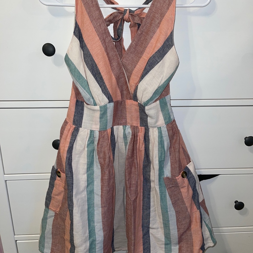 American eagle halter dress